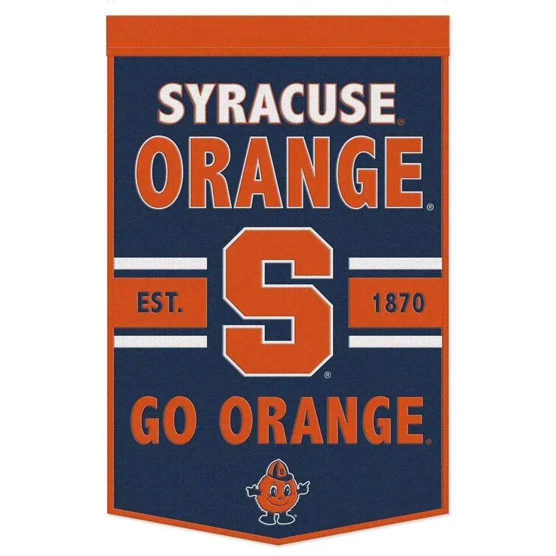  Syracuse Orange Wool Banner 24x38 Dynasty Slogan Embroidery -  ToylandEU™