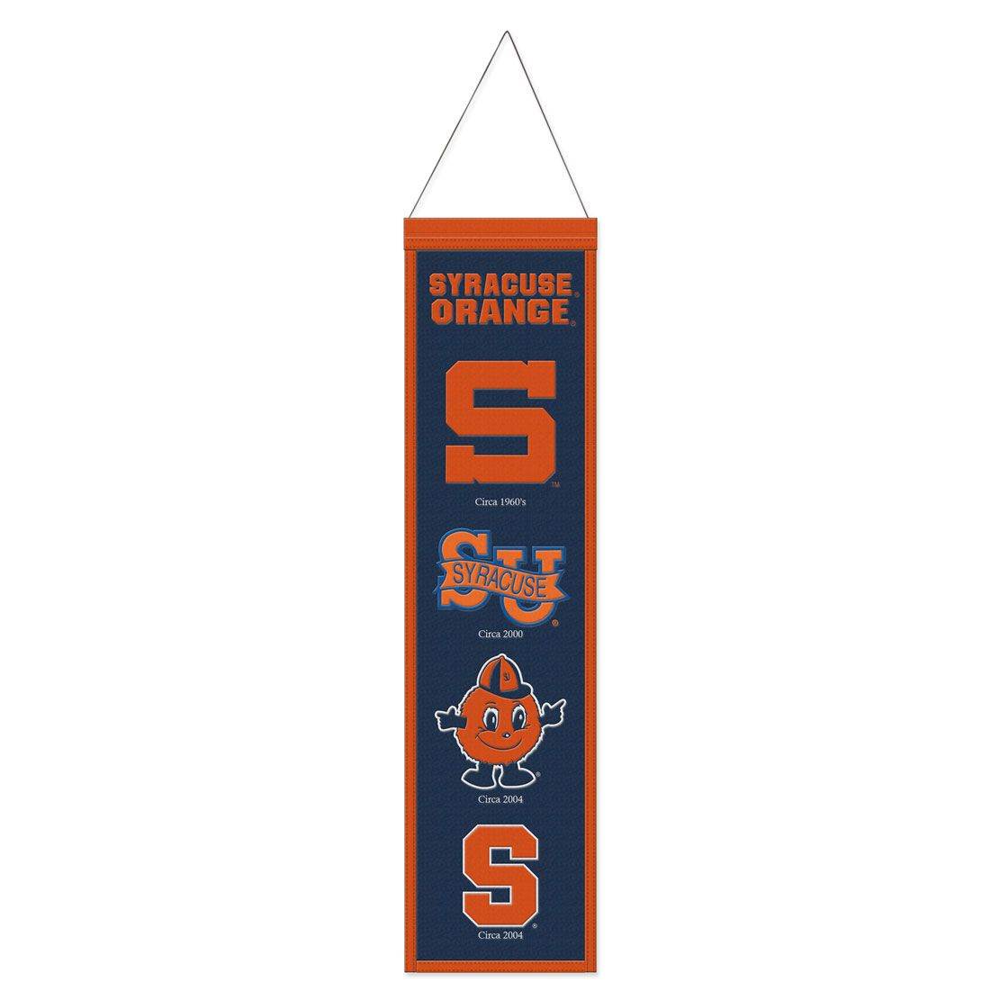 Syracuse Orange Wool Banner 8x32 Heritage Evolution Design - ToylandEU