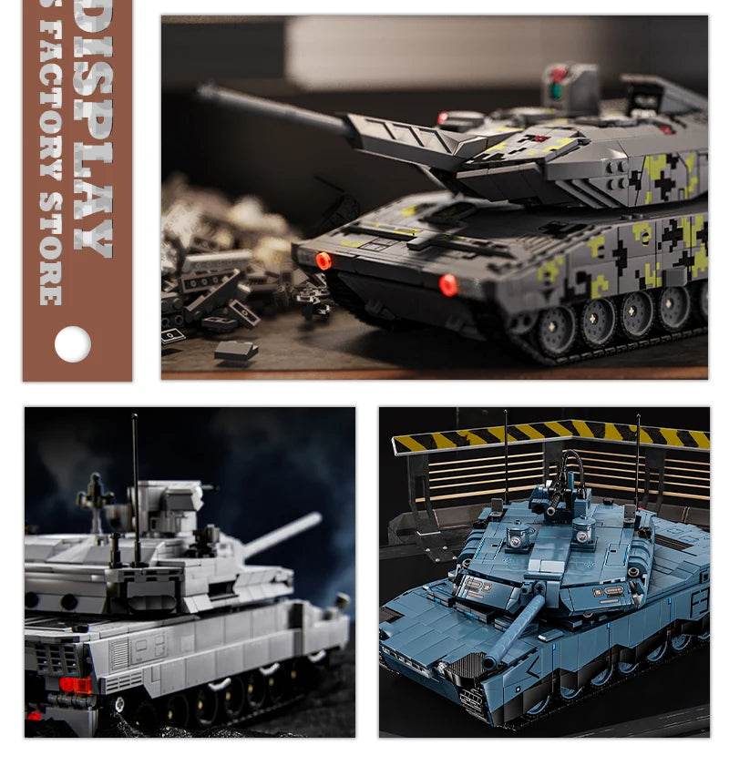 T-14 Main Battle Tank Building Blocks Children Toys MOC Bricks - ToylandEU