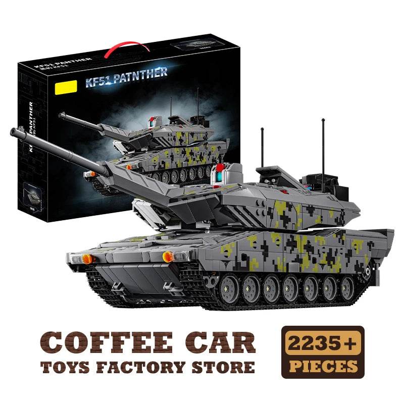 T-14 Main Battle Tank Building Blocks Children Toys MOC Bricks - ToylandEU