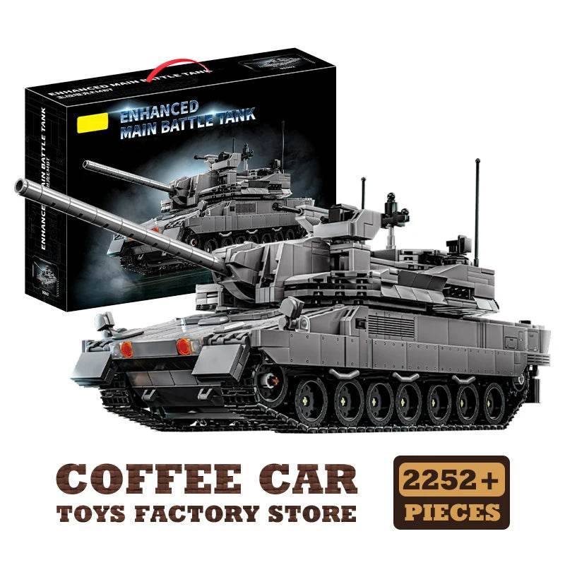 T-14 Main Battle Tank Building Blocks Children Toys MOC Bricks - ToylandEU