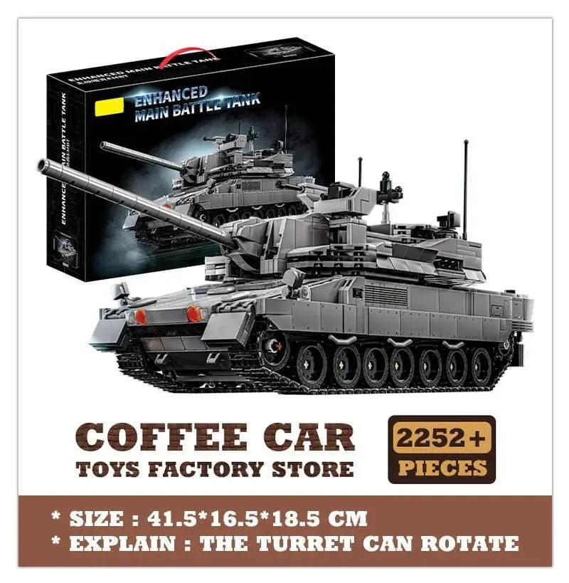  T-14 Main Battle Tank Building Blocks for Kids and Adults -  ToylandEU™