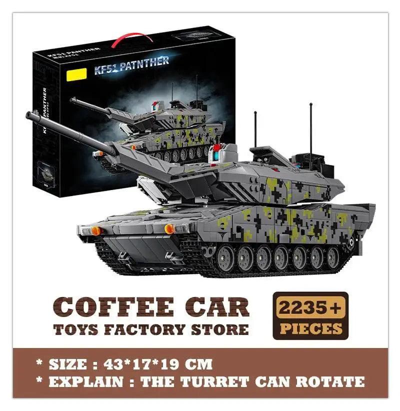  T-14 Main Battle Tank Building Blocks for Kids and Adults -  ToylandEU™