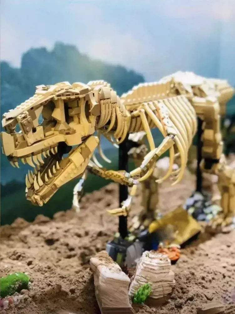 T Rex Dinosaur Building Blocks Set For Kids Education - ToylandEU
