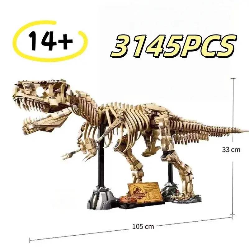 T Rex Dinosaur Building Blocks Set For Kids Education - ToylandEU
