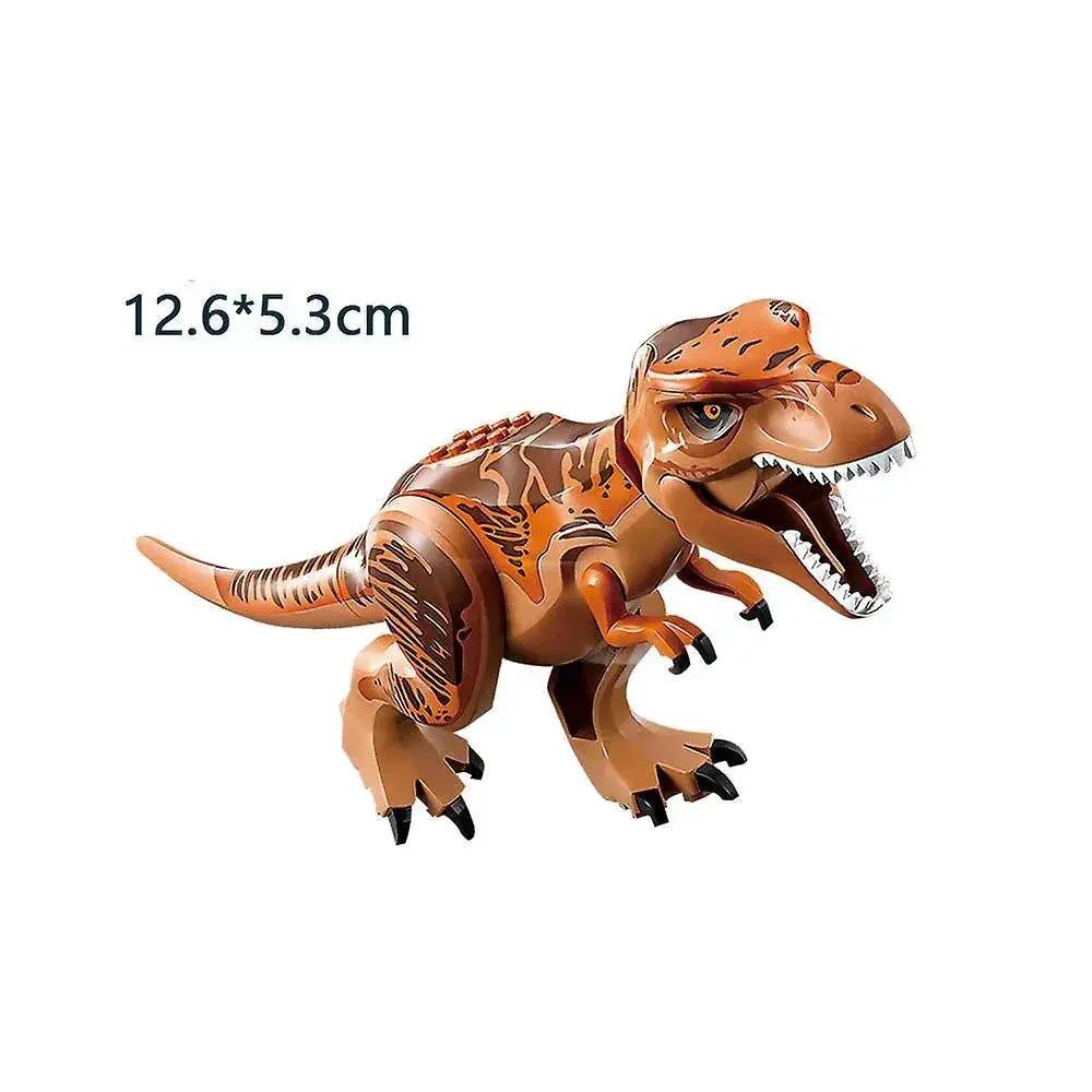  T Rex Minifigure Custom Collectible Brown ABS -  ToylandEU™