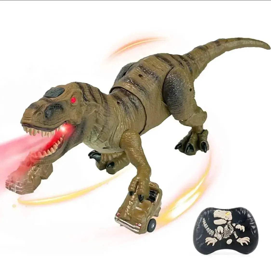 T-Rex and Dragon Remote Control Toy for Kids Gift Set - ToylandEU