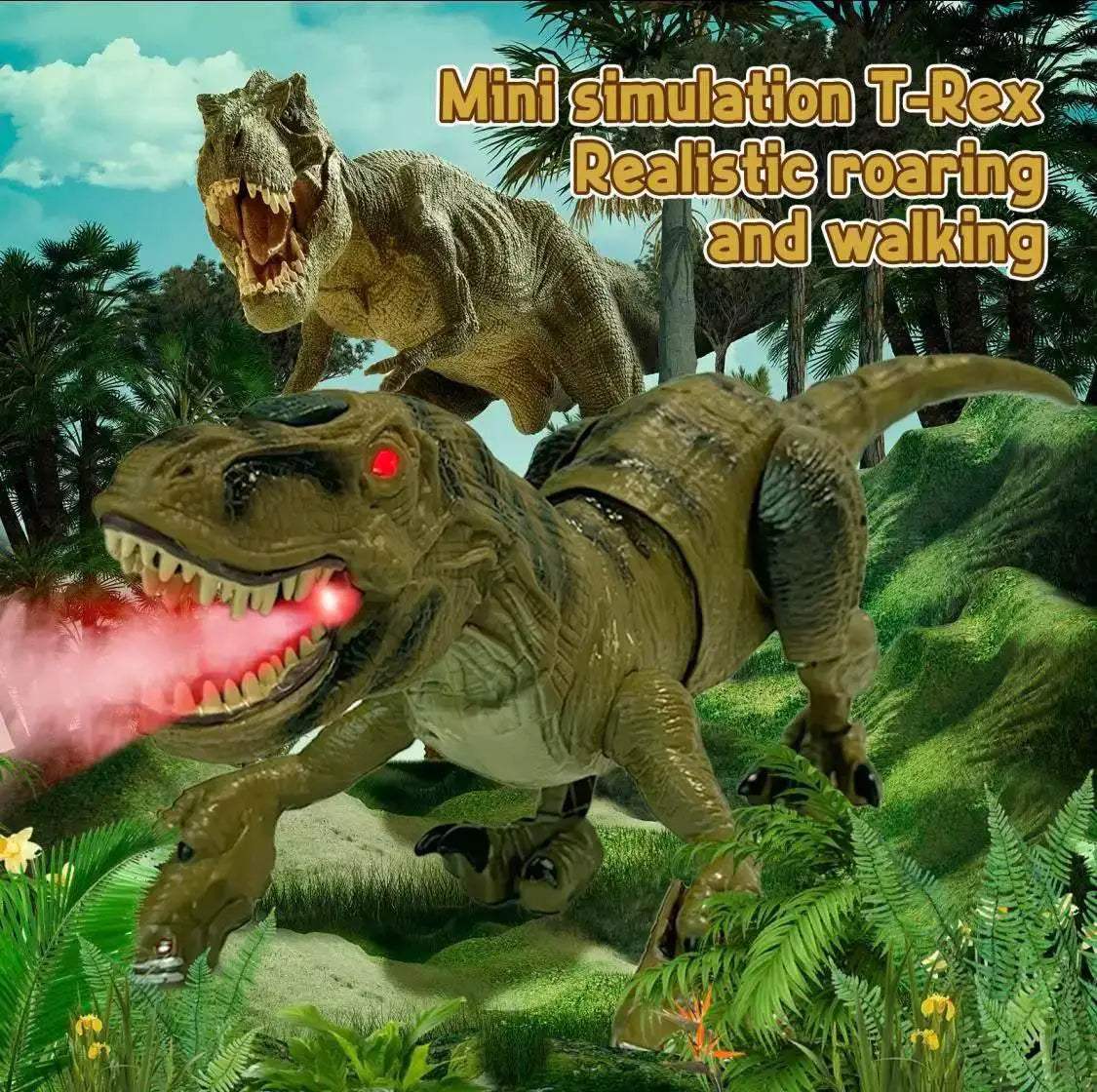 T-Rex and Dragon Remote Control Toy for Kids Gift Set - ToylandEU