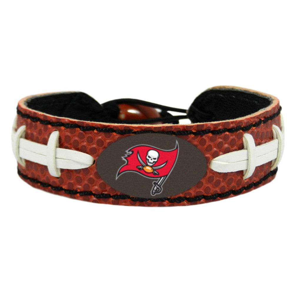 T Tampa Bay Buccaneers Leather Bracelet With Ceramic Bead - ToylandEU