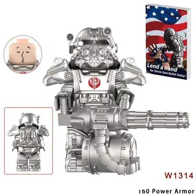 T60 Power Armor Silver - ToylandEU