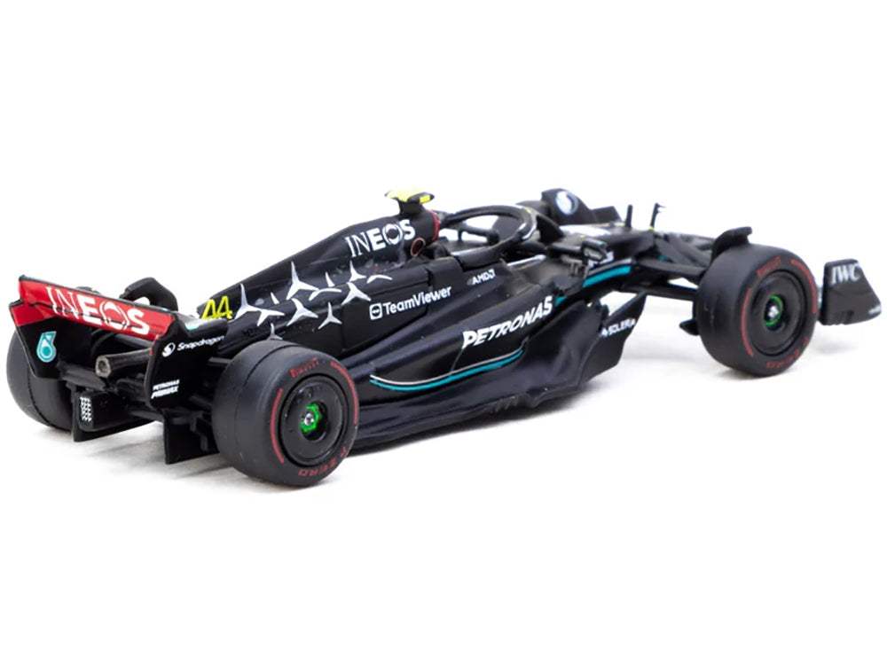 Mercedes-AMG F1 W14 E Performance #44 Lewis Hamilton Pole Position Formula One F1 | 1/64 Diecast Model Car | Tarmac Works | Hungarian GP Series