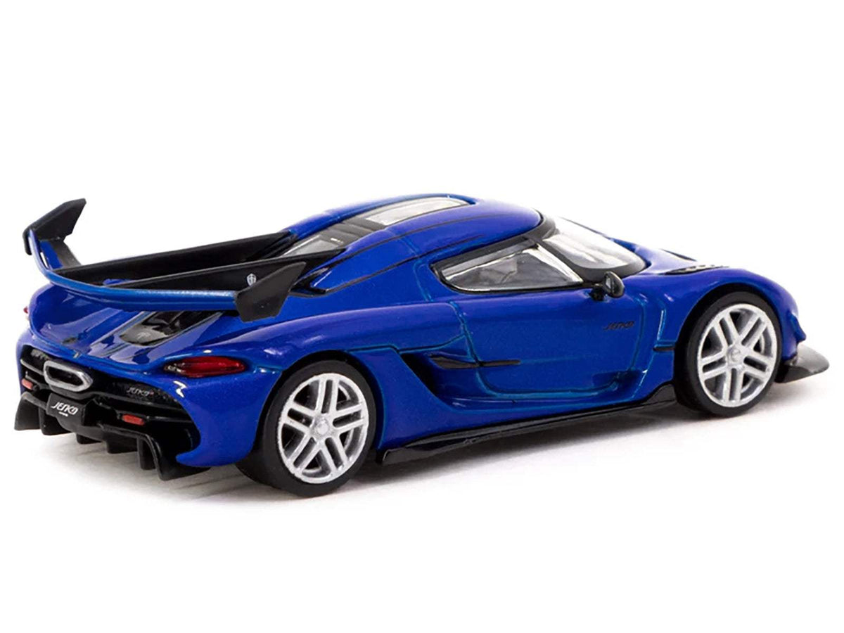 Koenigsegg Jesko Attack Blue Metallic | 1/64 Diecast Model Car | Tarmac Works | Global64 Series