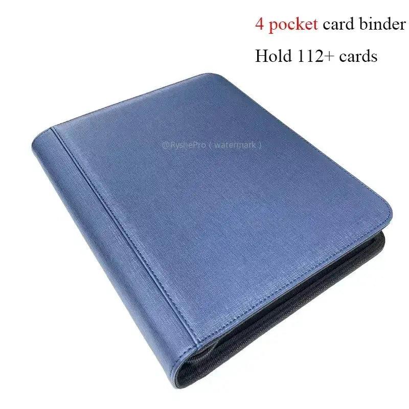  Leather TCG Binder With 4 Pockets Holds 112 Toploaders -  ToylandEU™