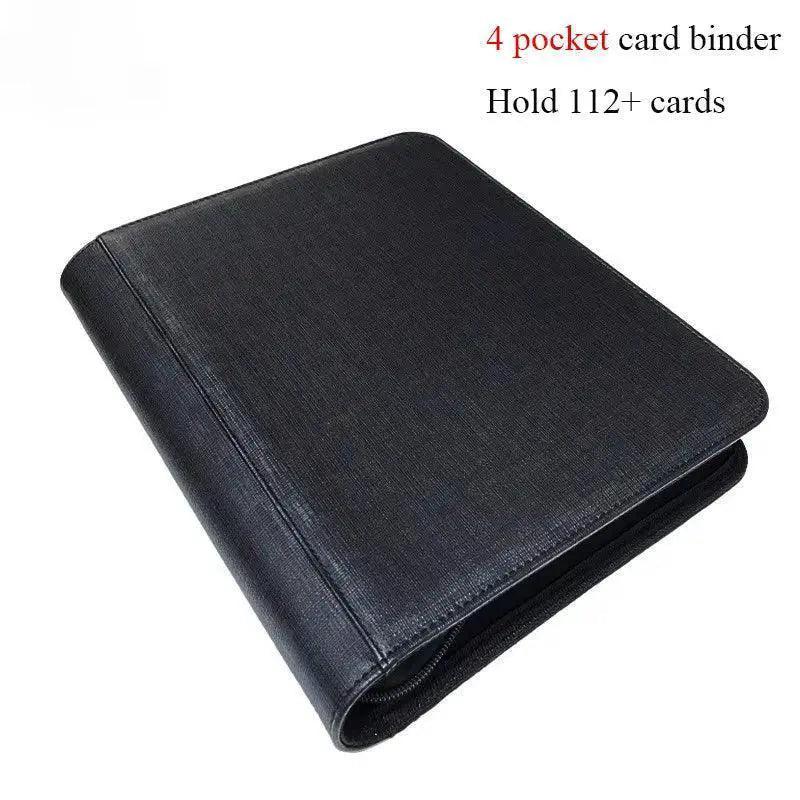  Leather TCG Binder With 4 Pockets Holds 112 Toploaders -  ToylandEU™