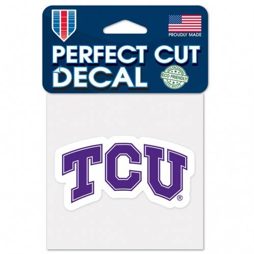 TCU Horned Frogs Decal 4x4 Perfect Cut Color Special Order - ToylandEU