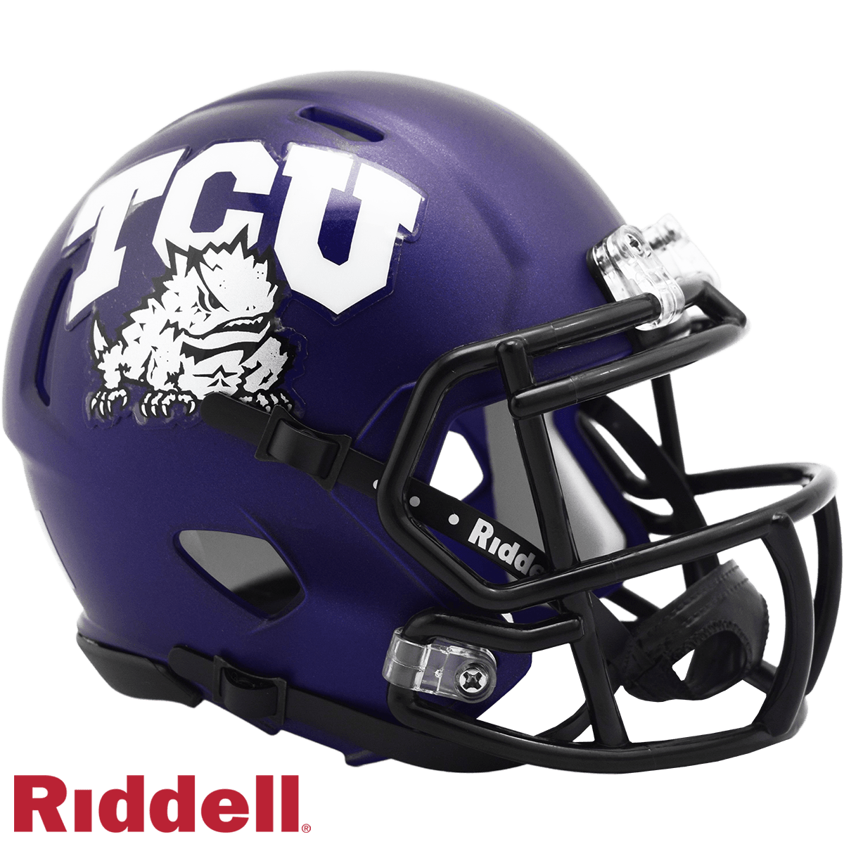 TCU Horned Frogs Helmet Riddell Mini Replica Satin Purple - ToylandEU