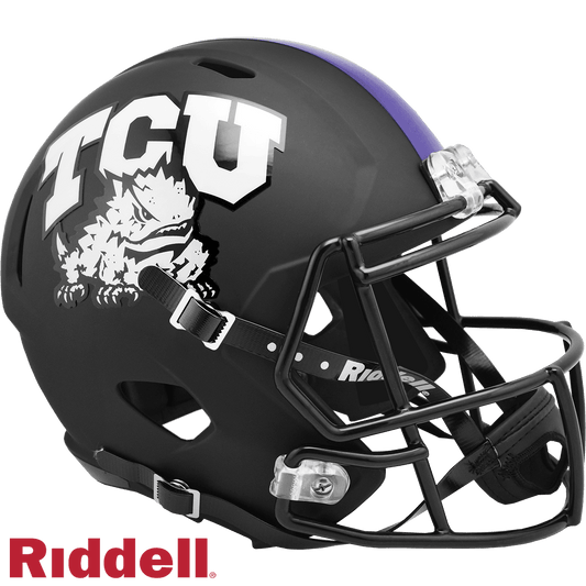 TCU Horned Frogs Riddell Replica Helmet Full Size Speed - ToylandEU