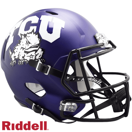 TCU Horned Frogs Riddell Replica Speed Style Helmet Purple - ToylandEU
