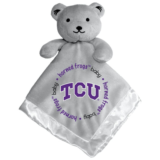 TCU Horned Frogs Security Bear Gray Special Order Plush - ToylandEU