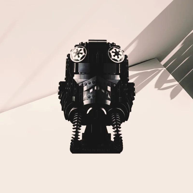 TIE Fighter Helmet | 724 PCS LEGO Compat | Toylandeu™