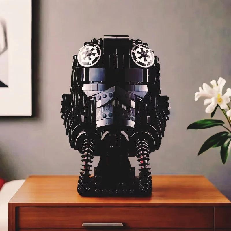 TIE Fighter Helmet | 724 PCS LEGO Compat | Toylandeu™