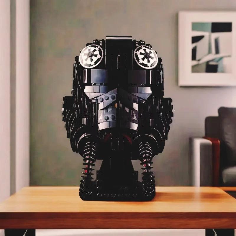 TIE Fighter Helmet | 724 PCS LEGO Compat | Toylandeu™