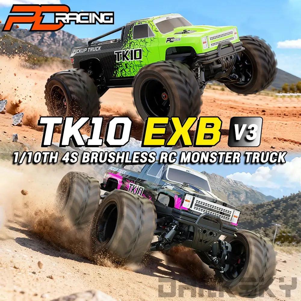  TK10 EXB V3 4S Brushless RC Monster Truck Durable -  ToylandEU™