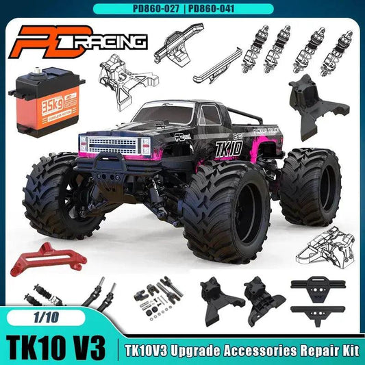  TK10 V3 RC Car Front Bracing Plate Durable Construction -  ToylandEU™