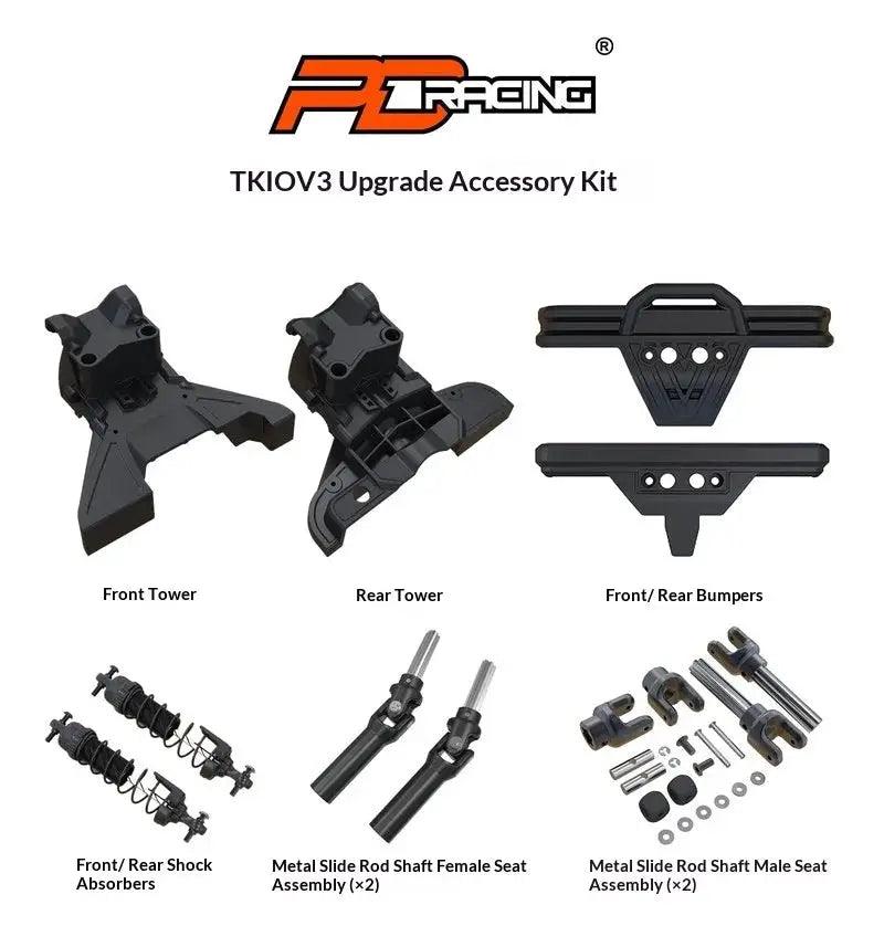  TK10 V3 RC Car Front Bracing Plate Durable Construction -  ToylandEU™