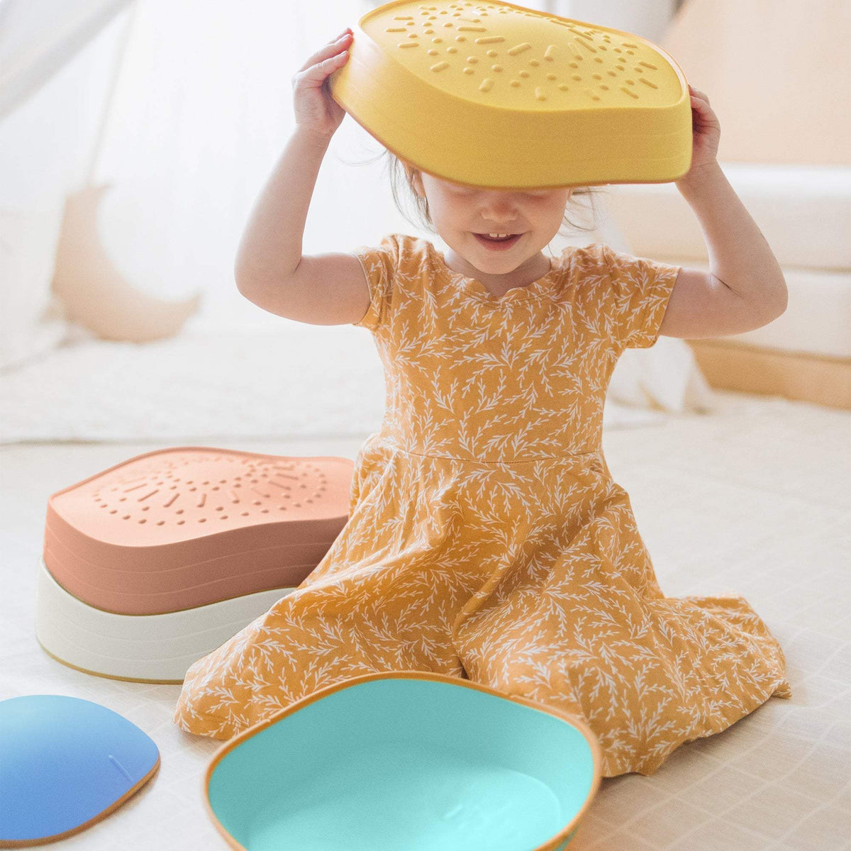 Childrens Balance Stepping Stones | Multicolor | Obstacle Course | For Kids