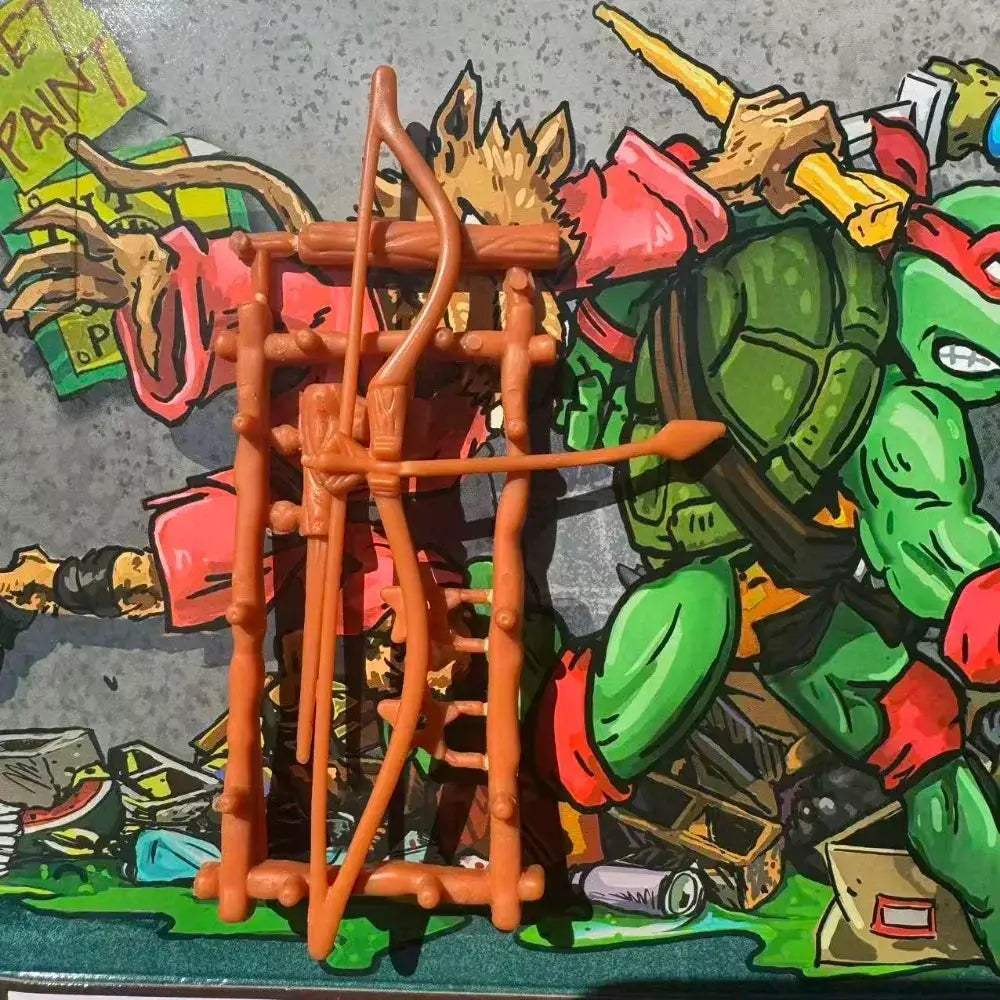 TMNT 4Inch Figures Weapons Belt Accessory Set With Realistic Detailing - ToylandEU