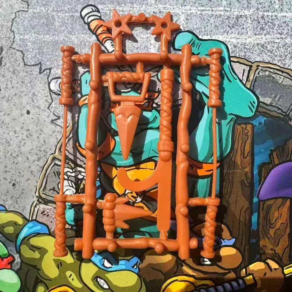TMNT 4Inch Figures Weapons Belt Accessory Set With Realistic Detailing - ToylandEU