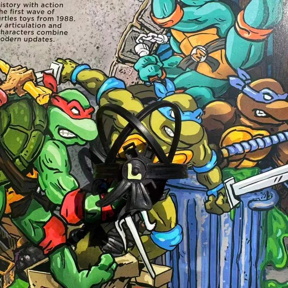TMNT 4Inch Figures Weapons Belt Accessory Set With Realistic Detailing - ToylandEU