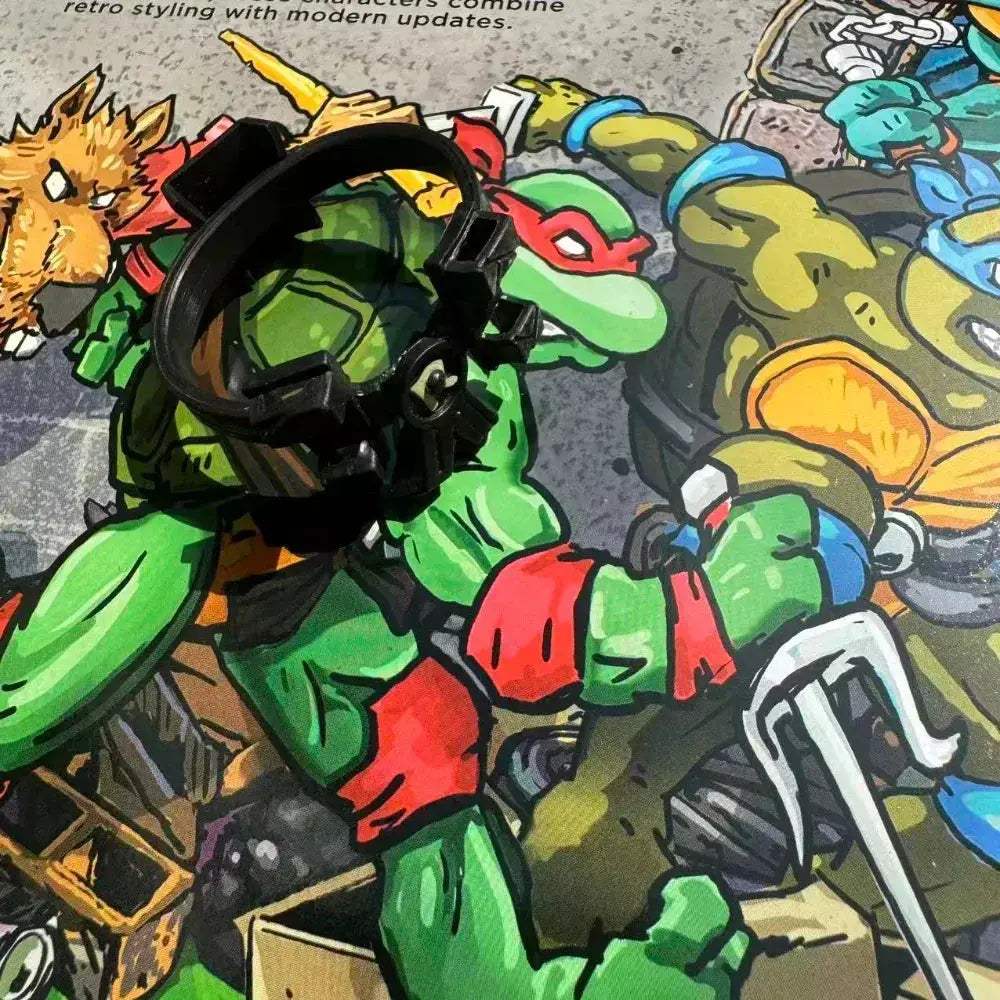 TMNT 4Inch Figures Weapons Belt Accessory Set With Realistic Detailing - ToylandEU