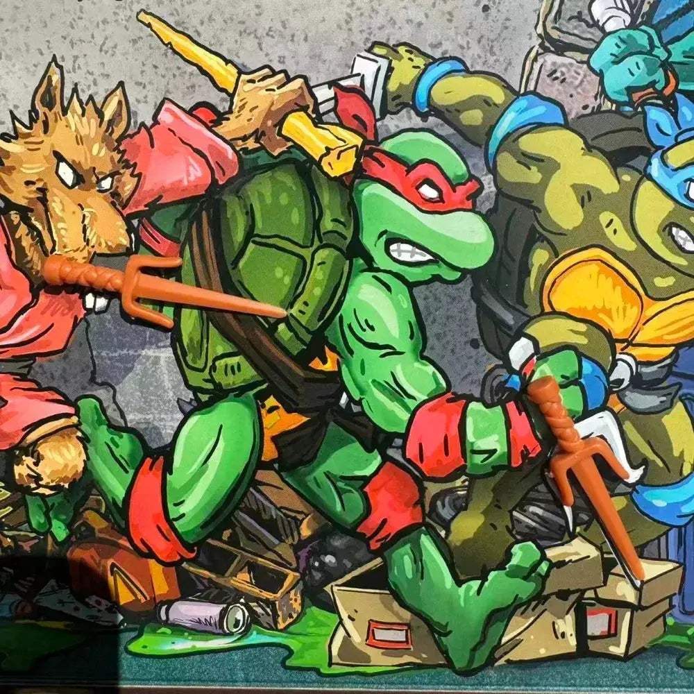 TMNT 4Inch Figures Weapons Belt Accessory Set With Realistic Detailing - ToylandEU