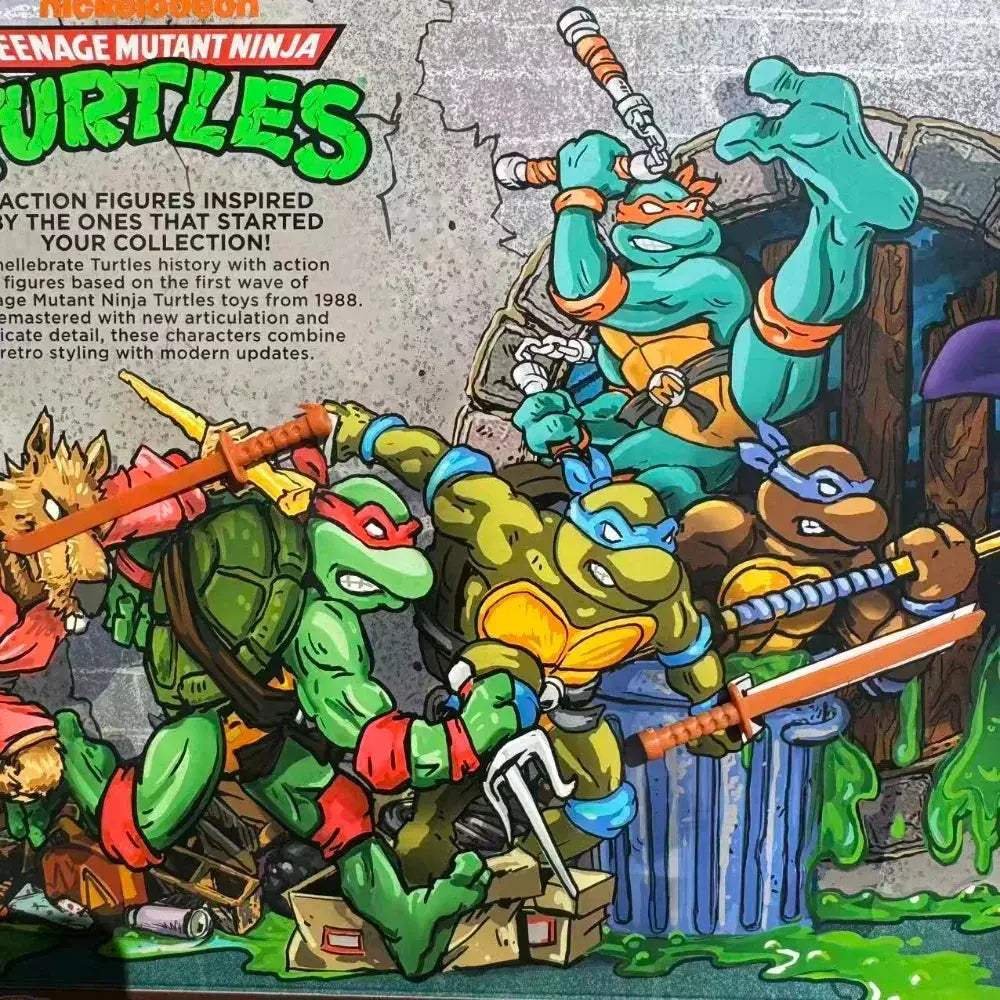 TMNT 4Inch Figures Weapons Belt Accessory Set With Realistic Detailing - ToylandEU