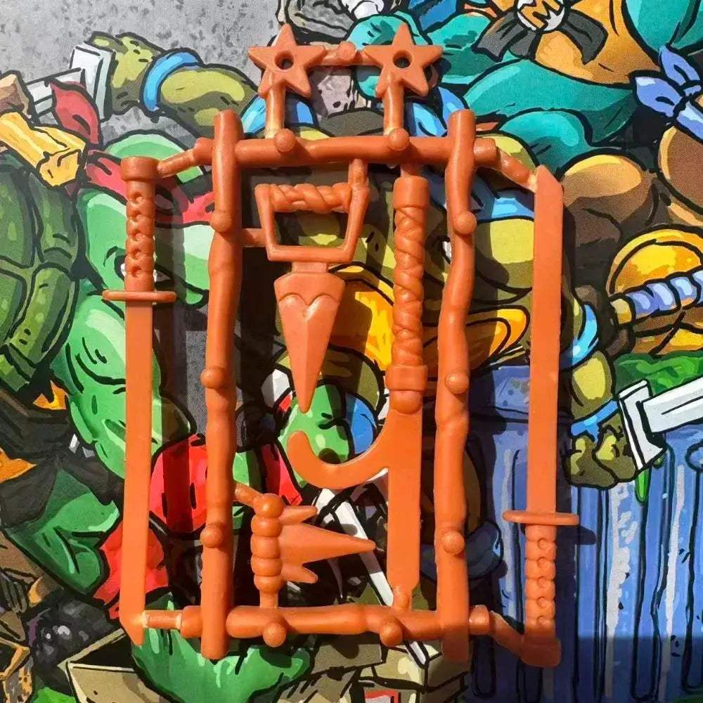 TMNT 4Inch Figures Weapons Belt Accessory Set With Realistic Detailing - ToylandEU
