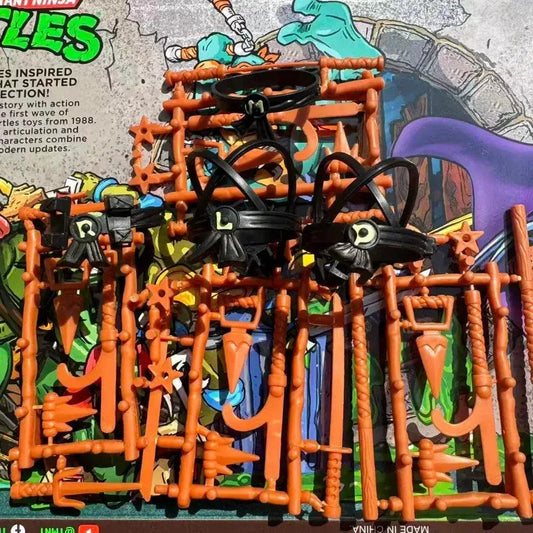  TMNT 4Inch Figures Weapons Belt Set Realistic Detailing -  ToylandEU™