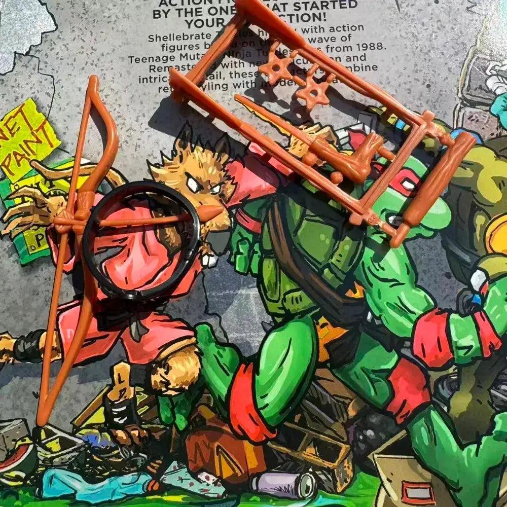  TMNT 4Inch Figures Weapons Belt Set Realistic Detailing -  ToylandEU™