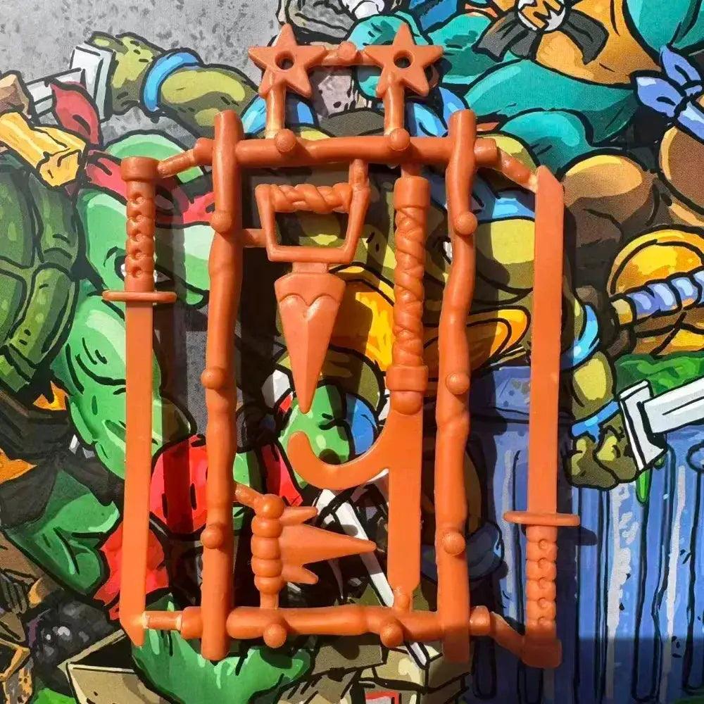  TMNT 4Inch Figures Weapons Belt Set Realistic Detailing -  ToylandEU™