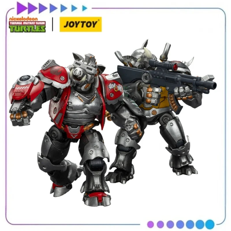TMNT Action Figure | Bebop & Rocksteady, 1/18 Scale | Toylandeu™