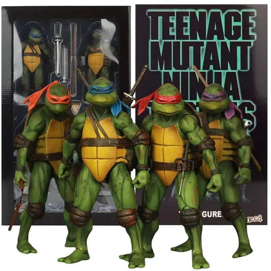  TMNT Action Figures Movable Joints 4 Pack For Collectors -  ToylandEU™