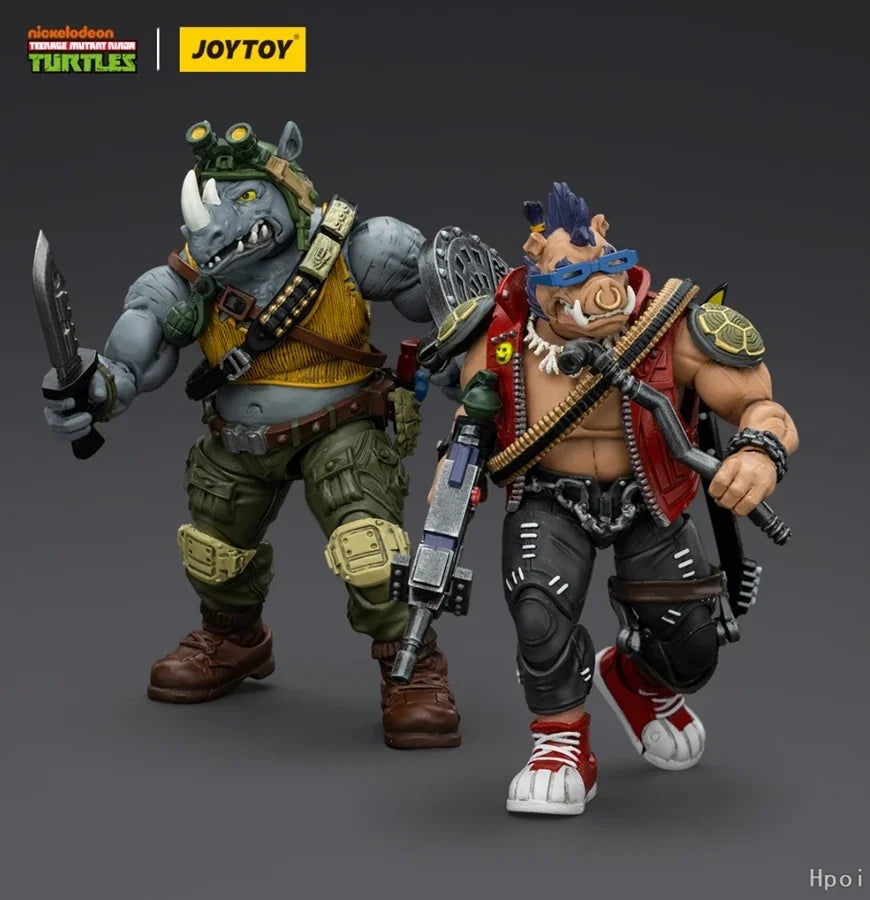 TMNT Action Figures | Bebop & Rocksteady 1/18 Scale | Toylandeu™