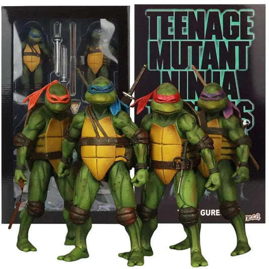  TMNT Action Figures Movable Joints 4 Pack For Collectors -  ToylandEU™