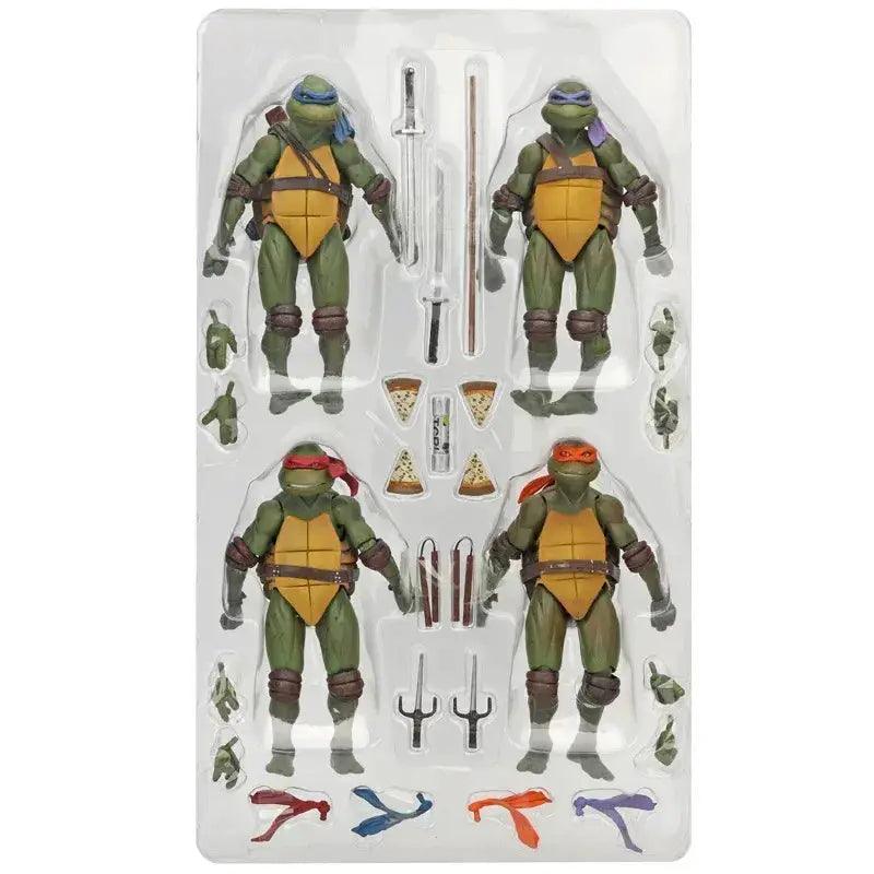 TMNT Action Figures Movable Joints 4 Pack For Collectors -  ToylandEU™