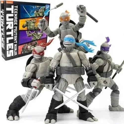  TMNT BST AXN IDW Figure Black And White Exclusive -  ToylandEU™