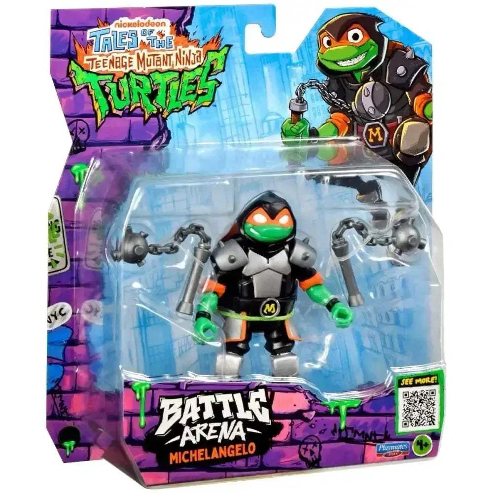 TMNT Battle Arena Four And A Half Inch Action Figures - ToylandEU