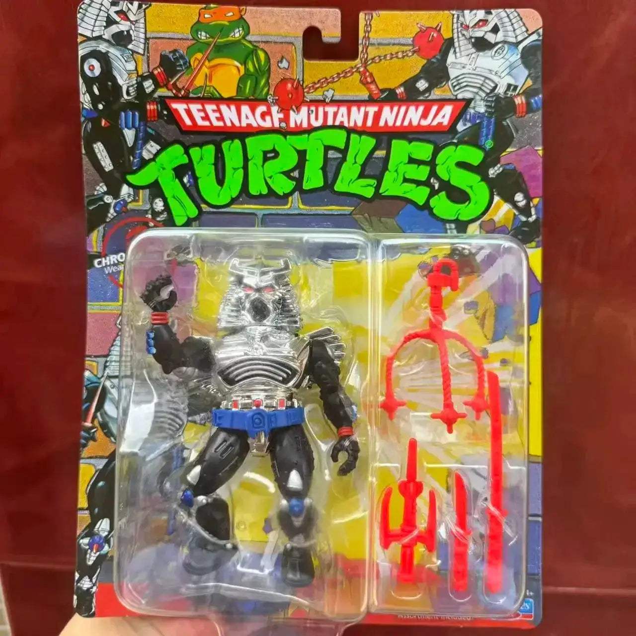 TMNT Chrome Dome Action Figure Remastered 40th Anniversary - ToylandEU