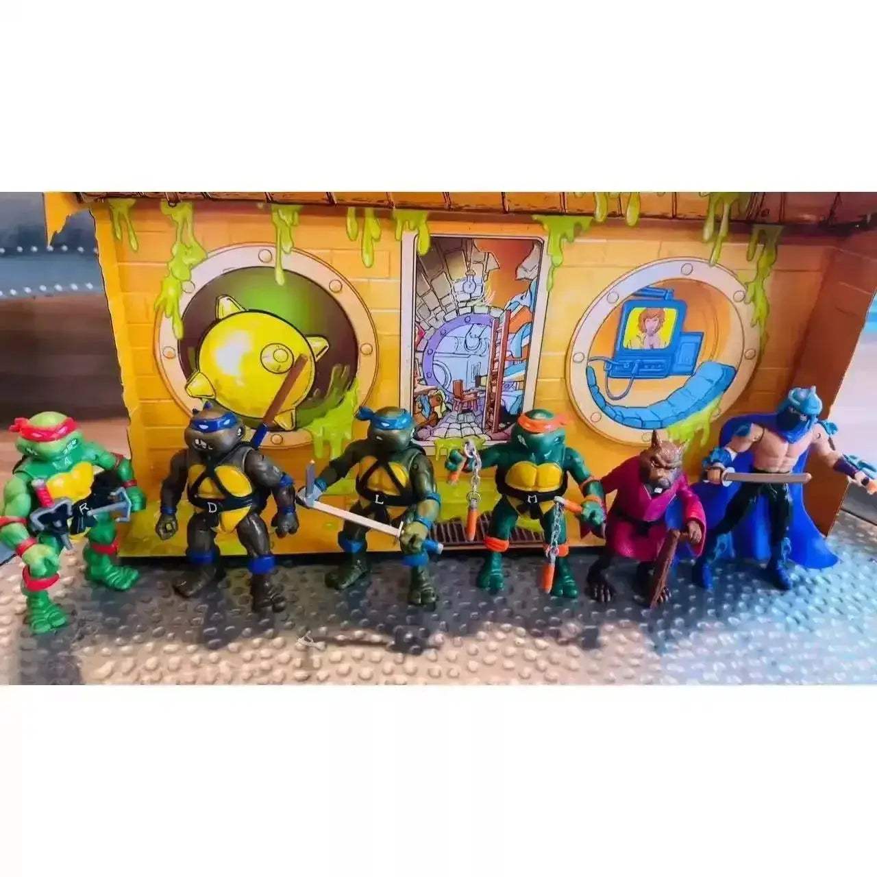 TMNT Classic Action Figure Remake 4.5 Inch Collectible For Boys - ToylandEU