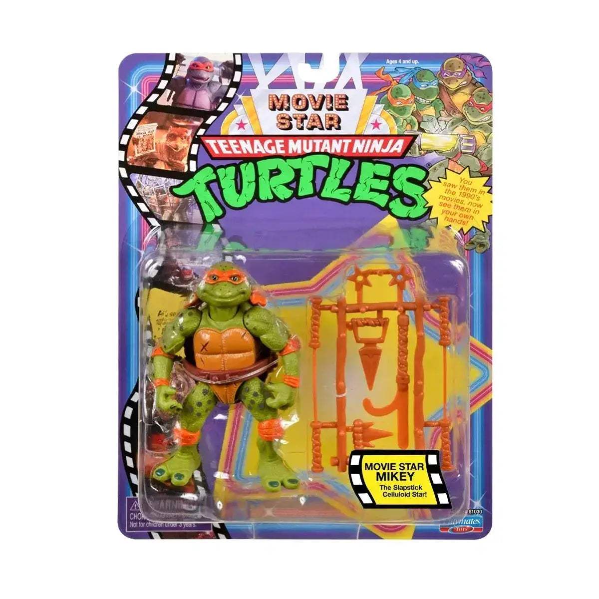 TMNT Classic Action Figure Set 12cm Four Figures Bundle - ToylandEU